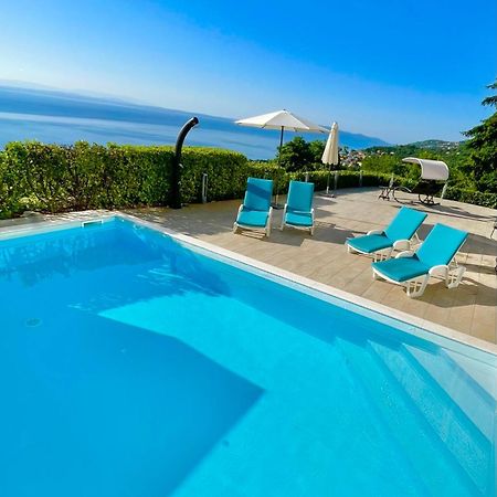 Luxury Villa Eternity - Marvelous Sea View - Box Spring Beds - Opatija-Poljane Bagian luar foto