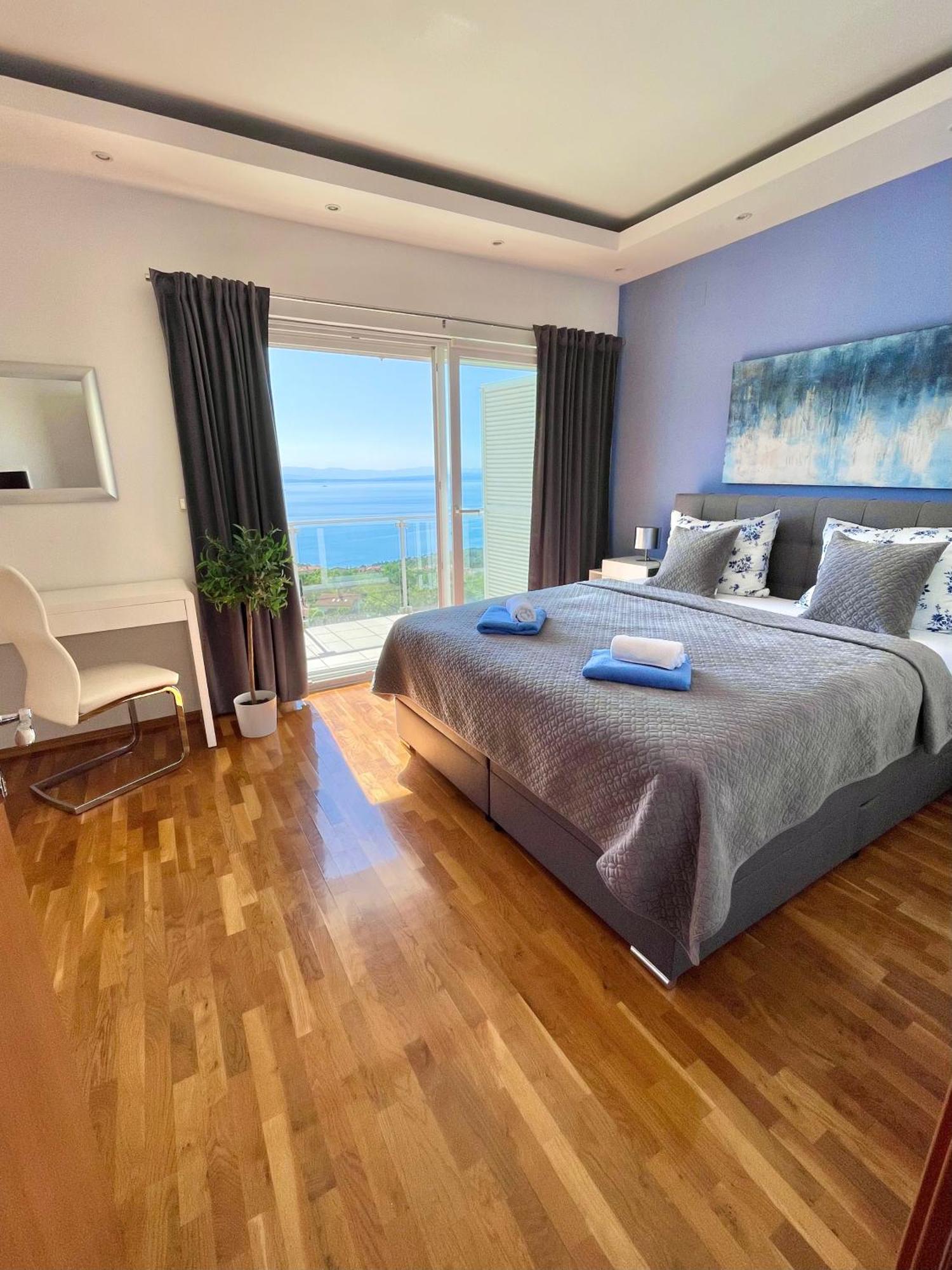 Luxury Villa Eternity - Marvelous Sea View - Box Spring Beds - Opatija-Poljane Bagian luar foto