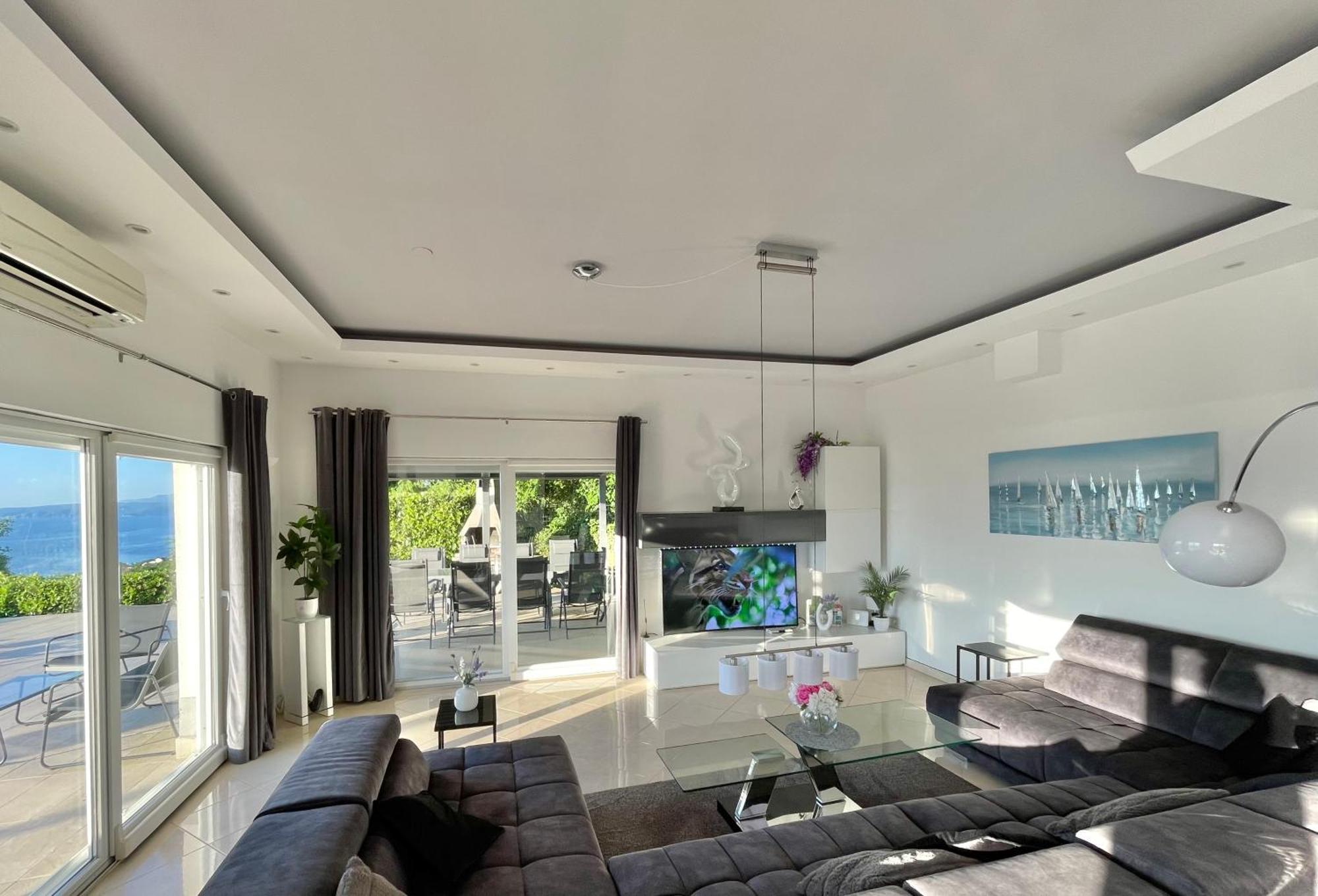 Luxury Villa Eternity - Marvelous Sea View - Box Spring Beds - Opatija-Poljane Bagian luar foto